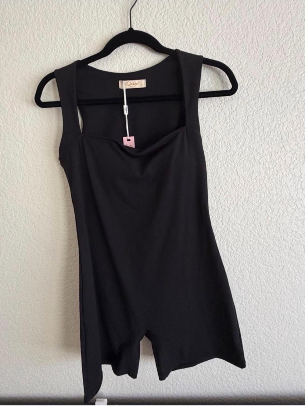 Calzedonia Black Sleeveless Shapewear Romper